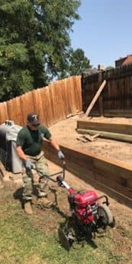 Fence and wood debris removal