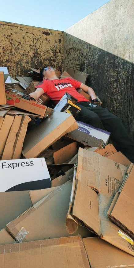 Construction debris removal